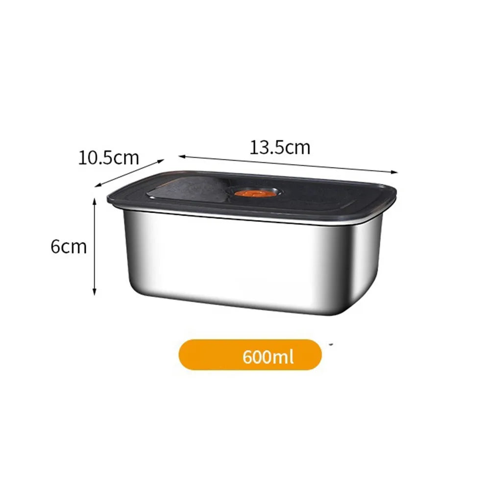 Stainless Steel Lunch Box – Leak-Proof & Large Capacity