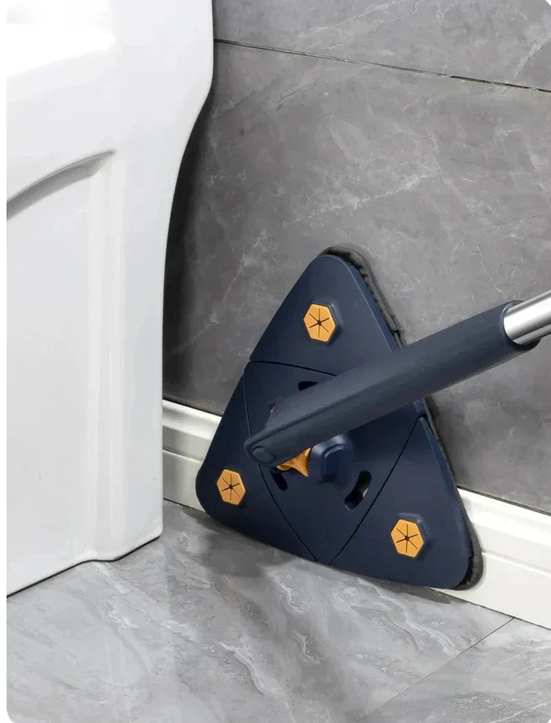360 Triangle Cleaning Mop – Extendable 110 cm