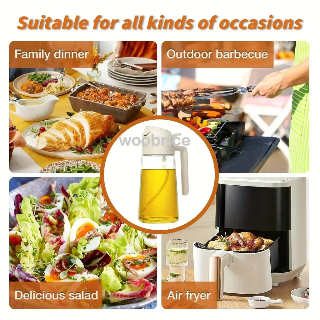 2-in-1 Kitchen Spray Oil Dispenser