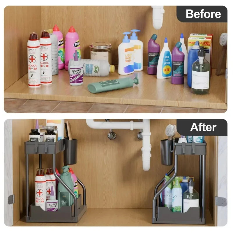 Space-Saving Organizer Shelf