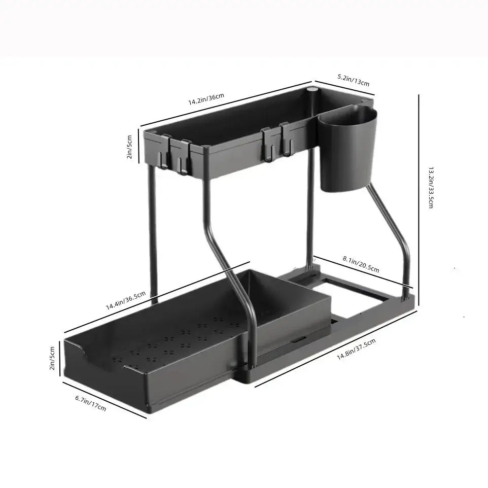 Space-Saving Organizer Shelf