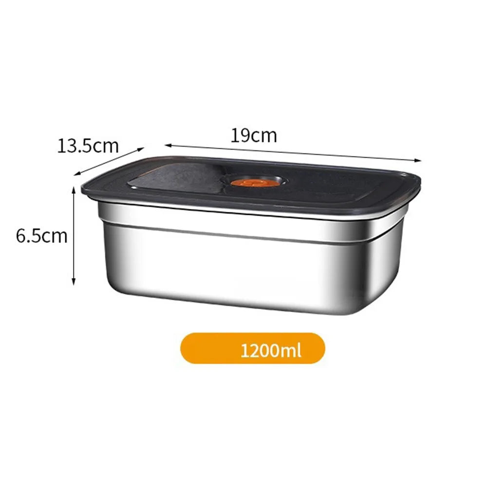 Stainless Steel Lunch Box – Leak-Proof & Large Capacity