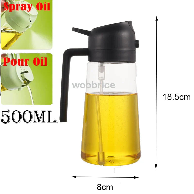 2-in-1 Kitchen Spray Oil Dispenser