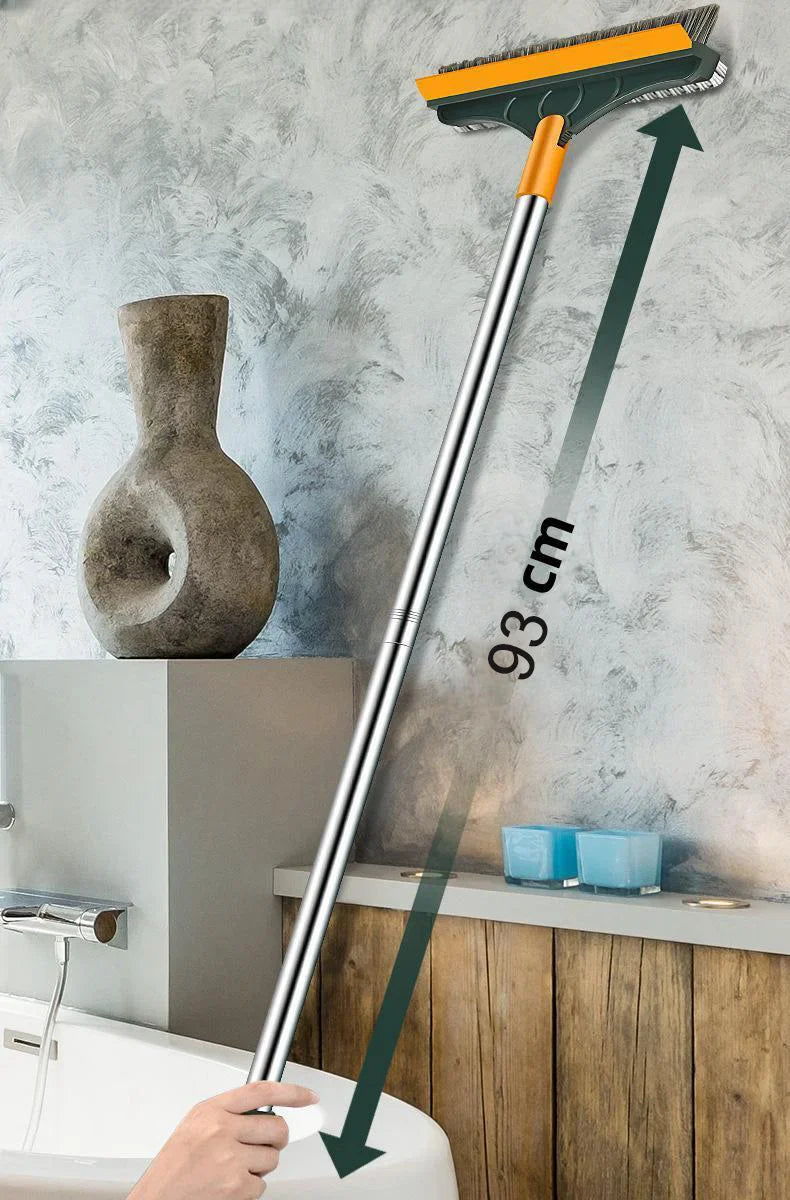 3-in-1 Cleaning Brush – Long Handle Rotating Cleaner