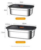 Stainless Steel Lunch Box – Leak-Proof & Large Capacity