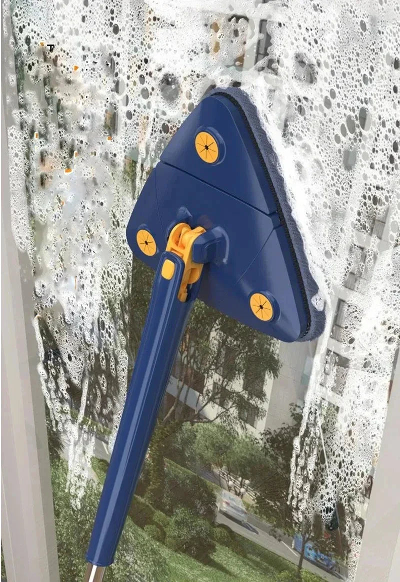360 Triangle Cleaning Mop – Extendable 110 cm