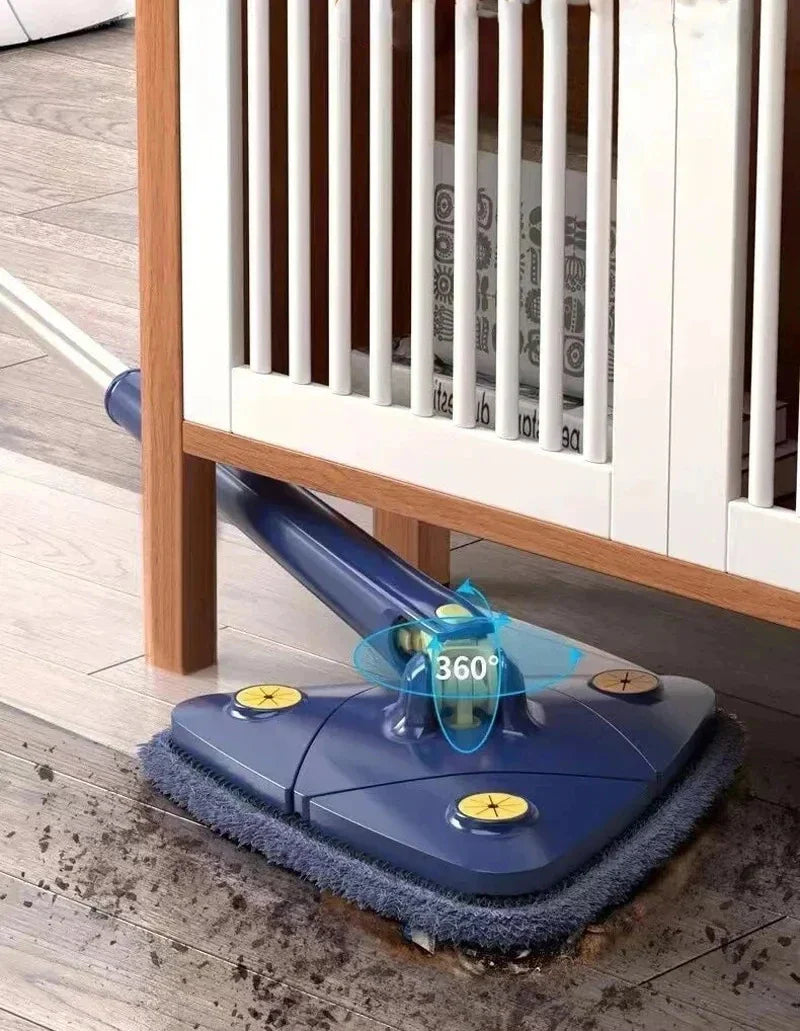 360 Triangle Cleaning Mop – Extendable 110 cm
