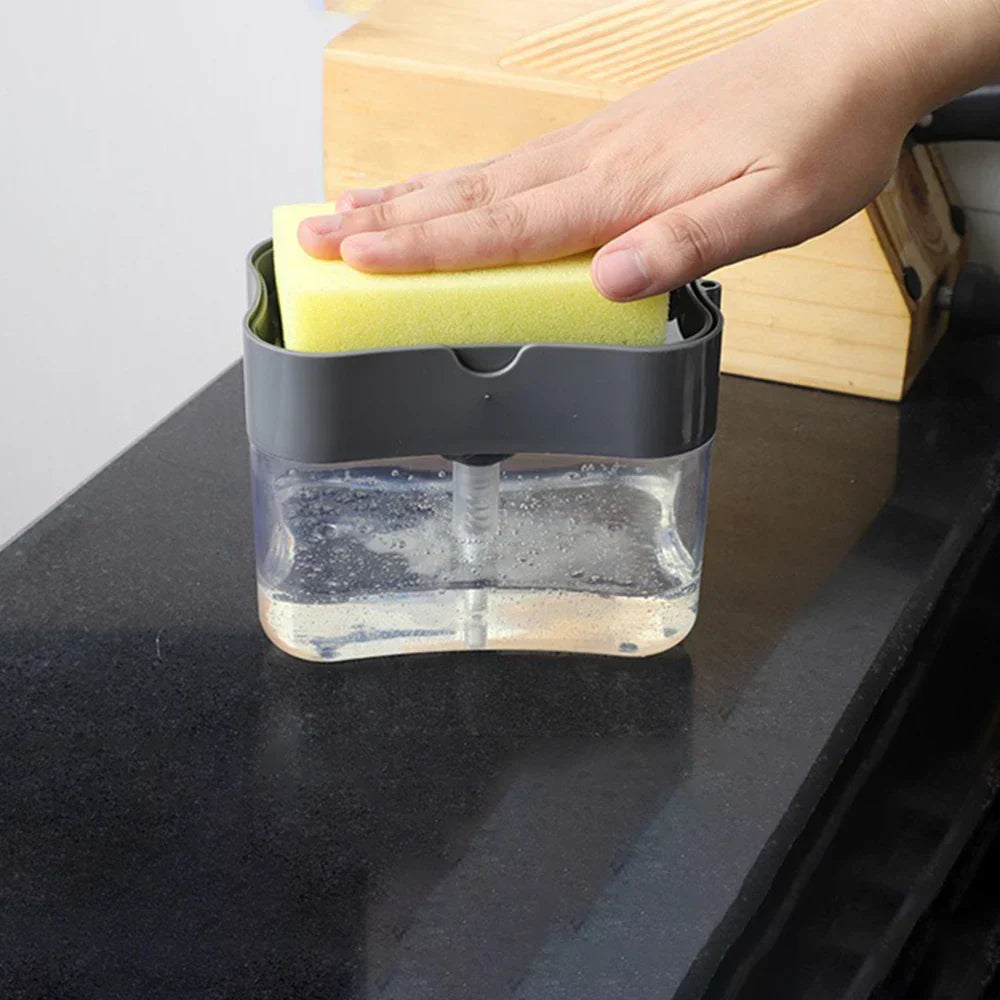 2-in-1 Pressing Soap Liquid Box