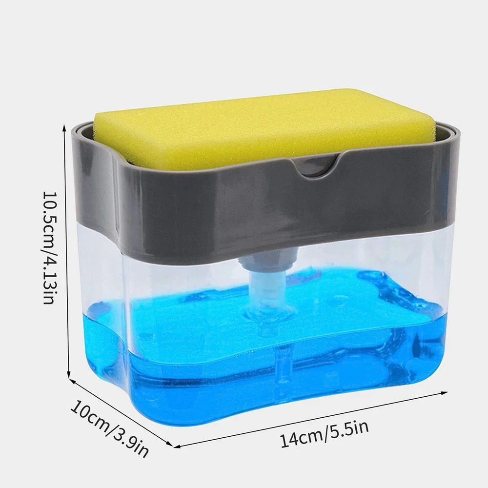 2-in-1 Pressing Soap Liquid Box