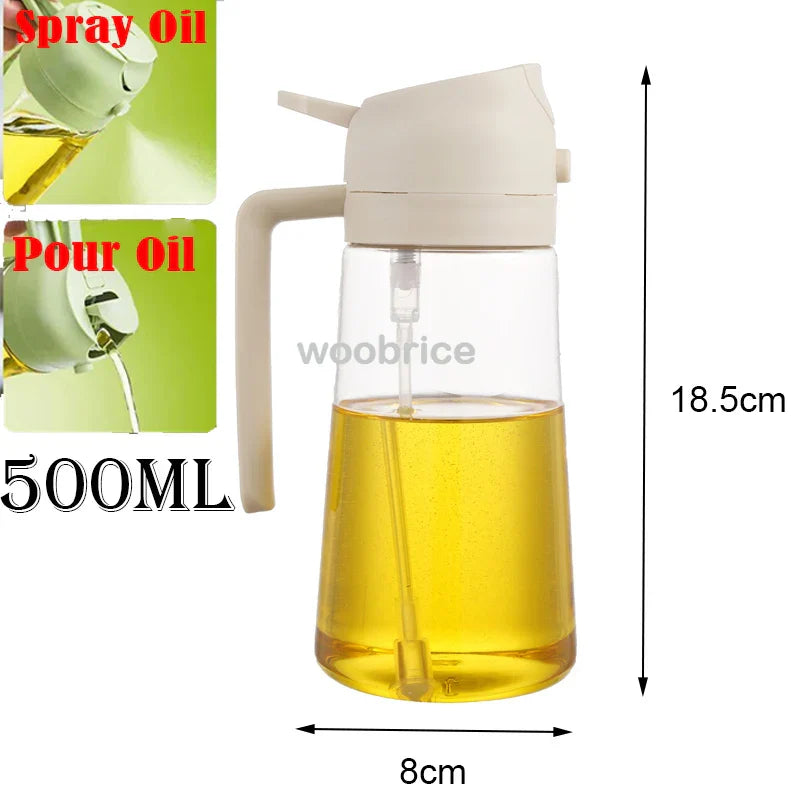 2-in-1 Kitchen Spray Oil Dispenser