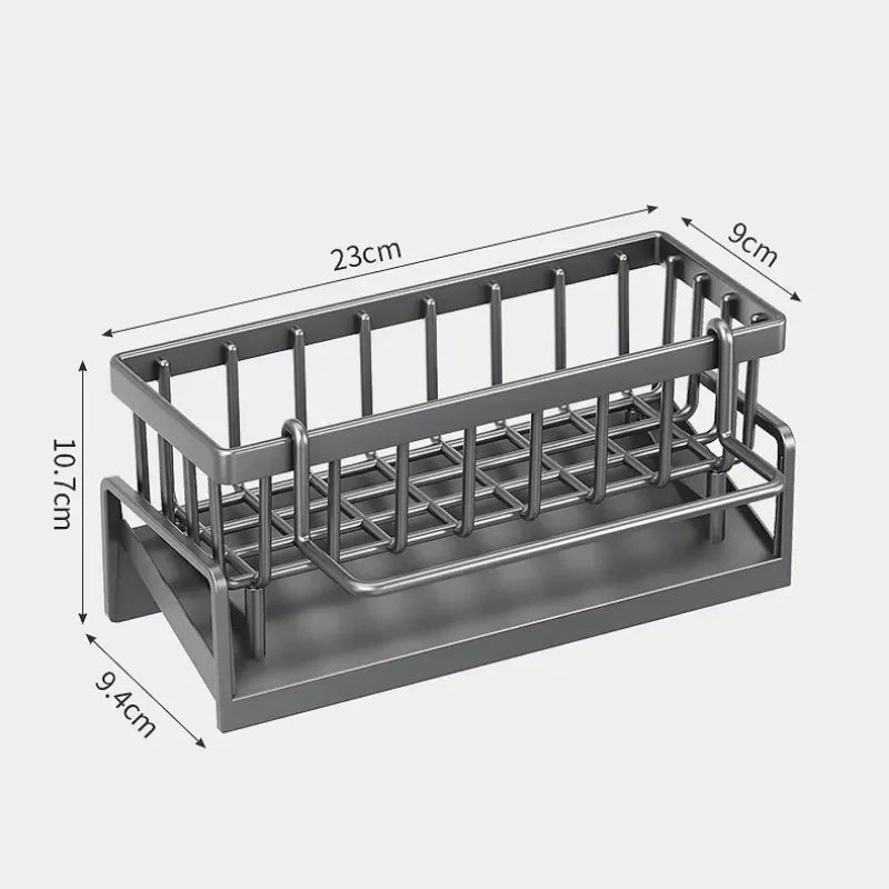 Compact Tap-Mounted Sink Organizer