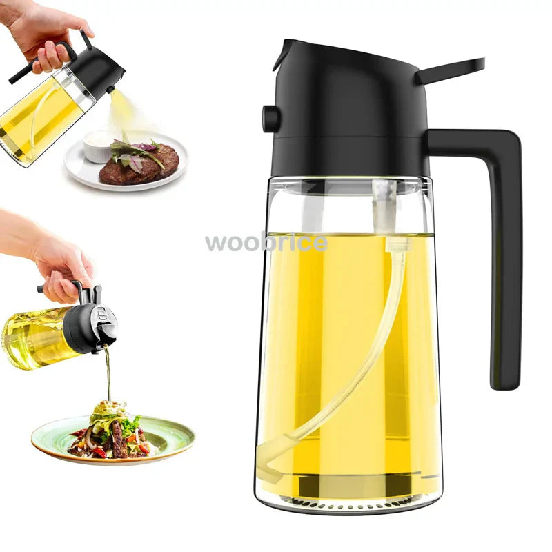 2-in-1 Kitchen Spray Oil Dispenser